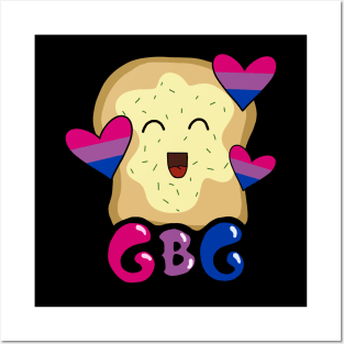 Garlic Bread Gang Bisexual Pride Posters and Art